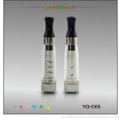 E-cigarette Cartomizer with 3.5/2.8/2.0mL Capacity, 1.8/2.4/2.8 Ohms Resistance